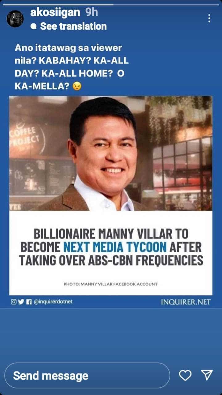 Arnold Clavio reacts to Manny Villar taking over ABS-CBN frequencies: “Ka-Mella”