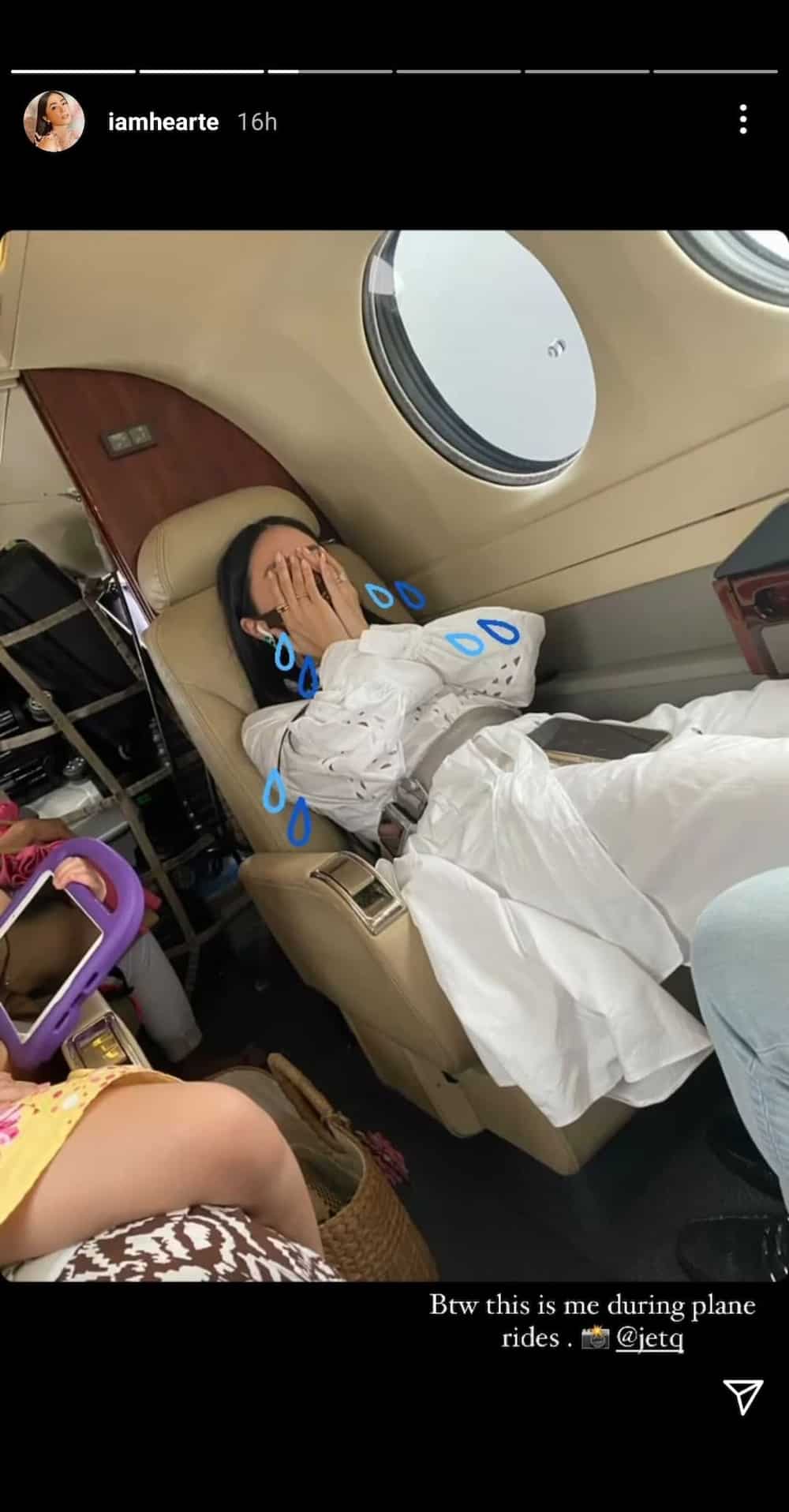 Heart Evangelista's "major anxiety" post about plane rides goes viral
