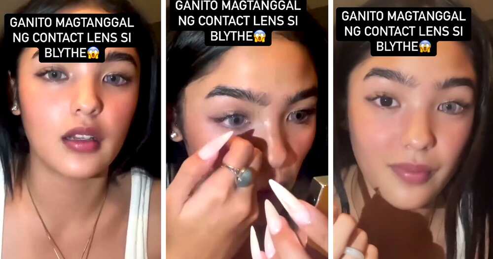 Andrea Brillantes, ipinakita husay sa pagtanggal ng kanyang graded contact lenses: “I need it”