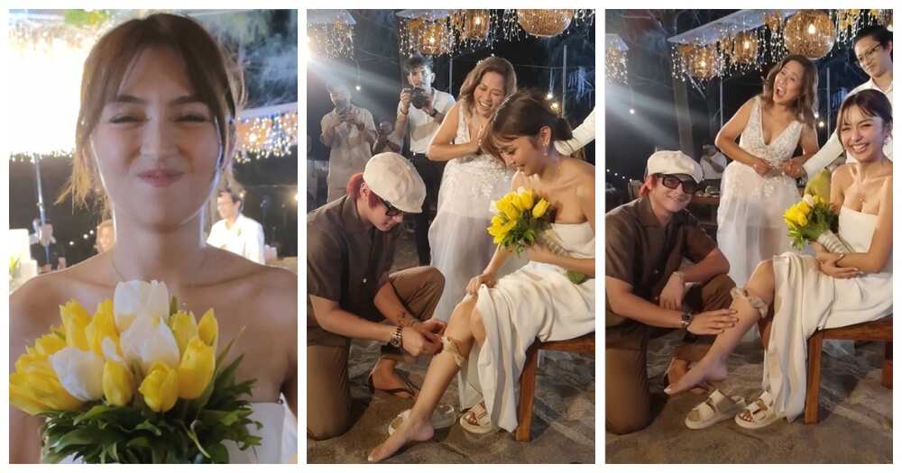 Video, pics of Daniel Padilla putting wedding garter on Kathryn Bernardo’s leg go viral @janusdelprado Video, pics of Daniel Padilla putting wedding garter on Kathryn Bernardo’s leg go viral @janusdelprado