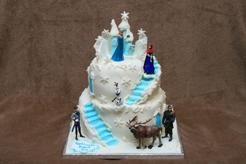 Frozen cake design Frozen cake design