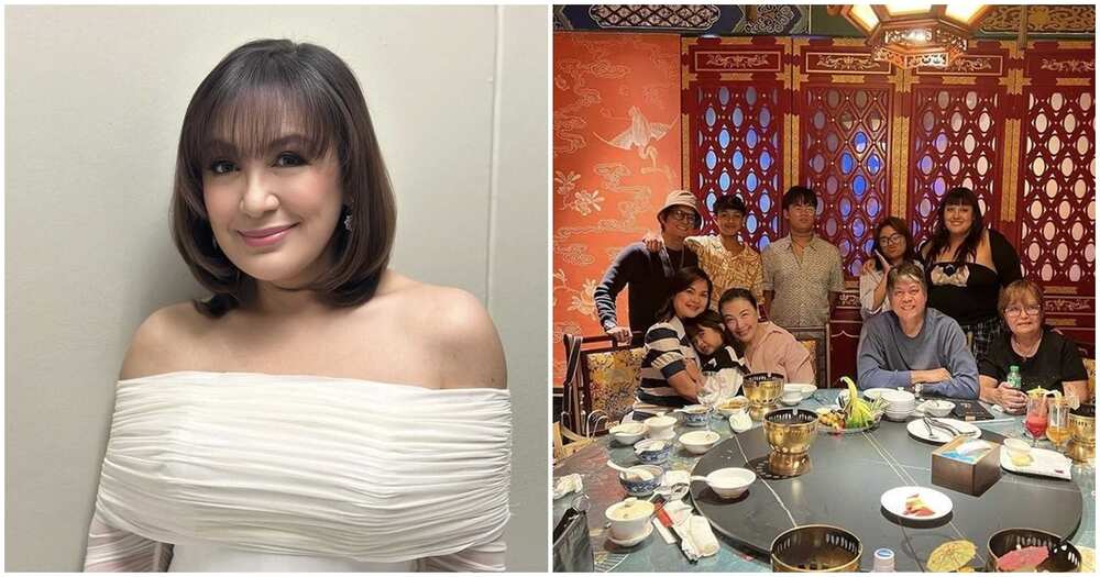 Sharon Cuneta shares glimpses of her fun dinner date with the Agoncillo family