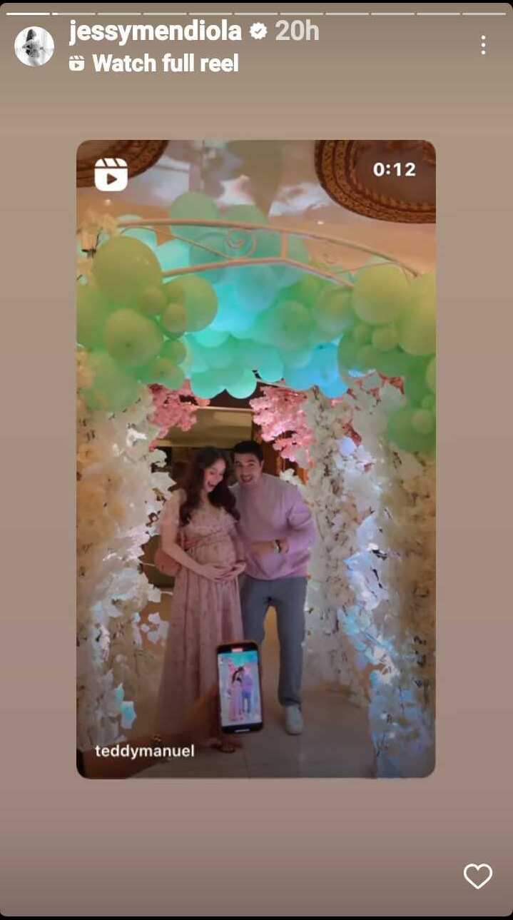 Glimpses of Jessy Mendiola, Luis Manzano’s lovely baby shower go viral