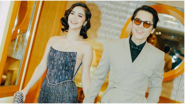 Carlo Aquino posts his ABS-CBN Ball photos with Charlie Dizon
