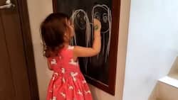 Video of baby Tili Bolzico drawing herself and Solenn Heussaff warms hearts