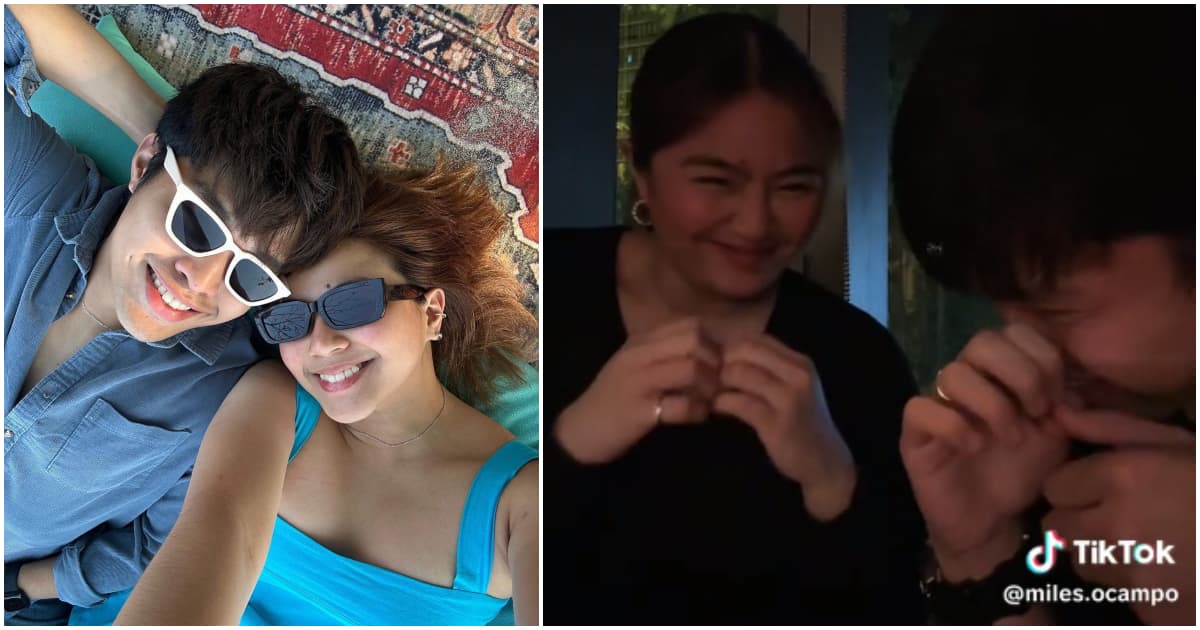 Miles Ocampo's adorable TikTok video with boyfriend Elijah Canlas goes