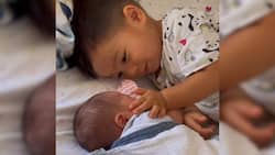 Video of Juancho Triviño, Joyce Pring’s babies having a precious moment warms hearts