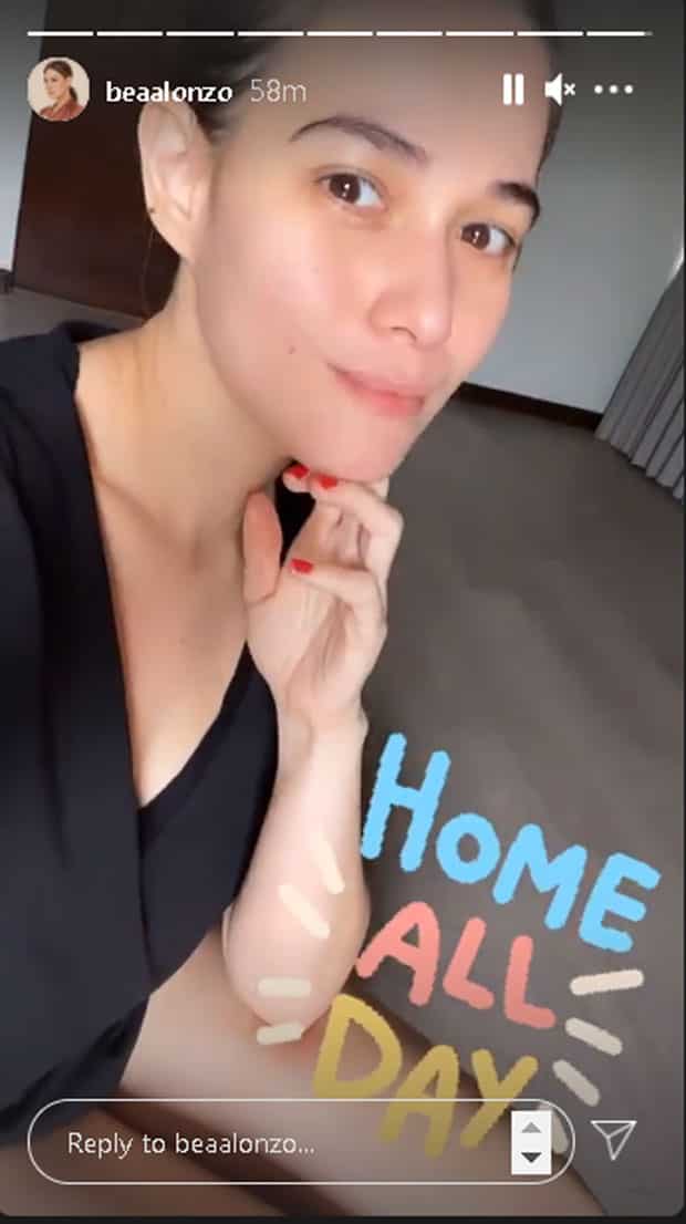 Bea Alonzo's beautiful makeup-free barefaced video goes viral amid Julia-Gerald's vacay
