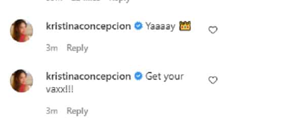 KC Concepcion reacts to her mother Sharon Cuneta’s visit to Los Angeles