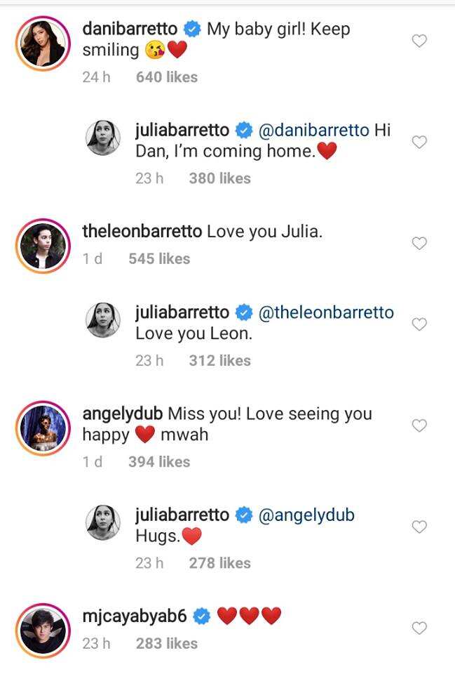 Jessy Mendiola, Karla Estrada, other celebs express love for Julia Barretto; netizens react
