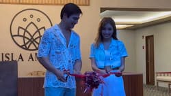 Piolo Pascual at Kathryn Bernardo, opisyal na binuksan ang kanilang boutique resort