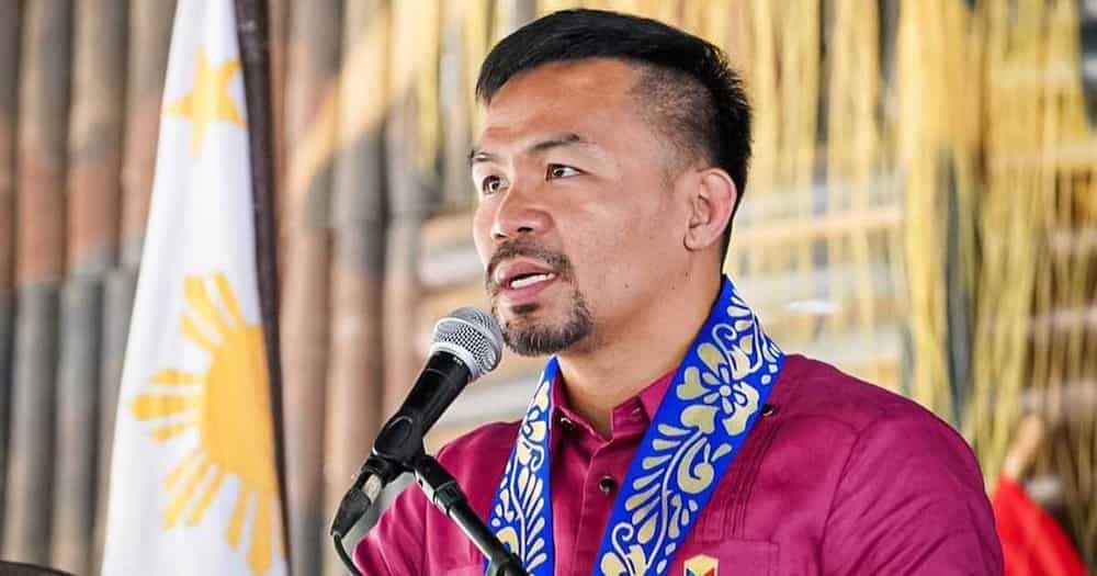 Manny Pacquiao, agaw-pansin ang sinakyang malaking “Man of Destiny” campaign bus sa pagfile ng COC