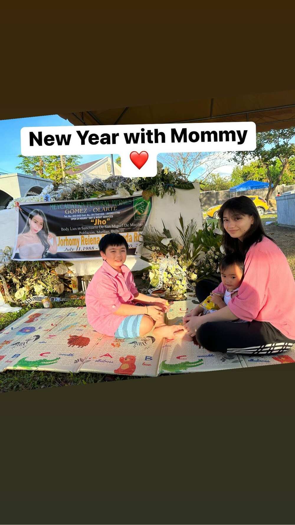 Mga anak ni Andrew Schimmer, dinalaw ang kanilang mommy ngayong bagong taon Mga anak ni Andrew Schimmer, dinalaw ang kanilang mommy ngayong bagong taon