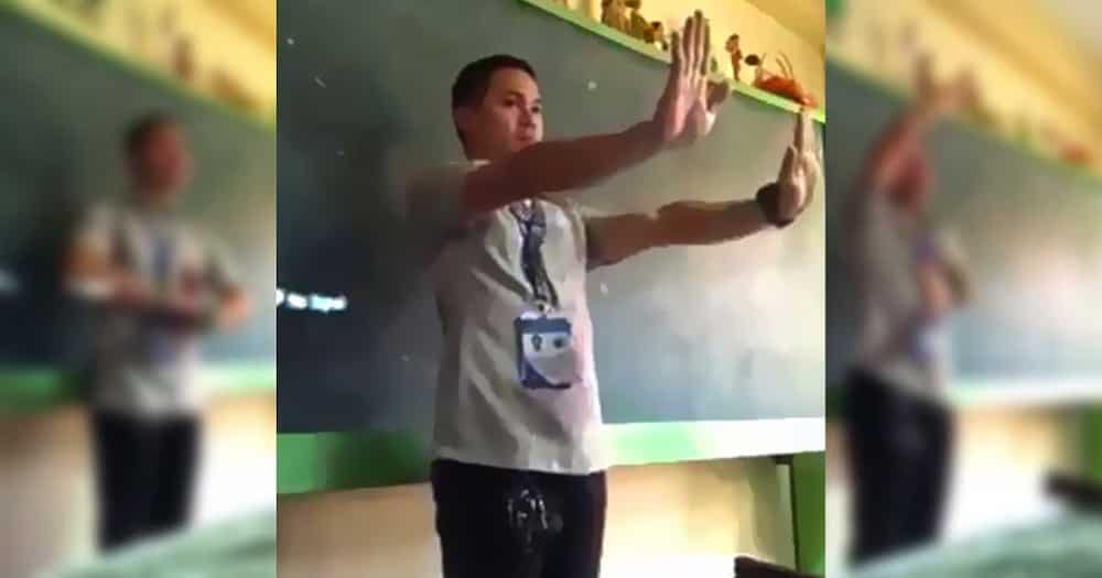Video ng kwelang pagtuturo ng isang teacher ng “karatey” sa klase, viral; views, umabot na ng ilang milyon