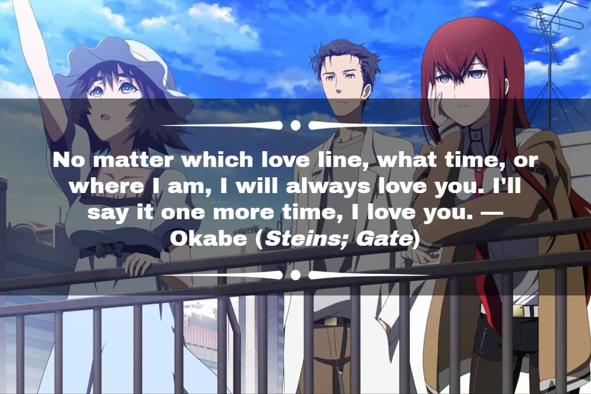 Anime Quotes Kyoukai No Kanata  Anime quotes inspirational Anime quotes Anime  love quotes
