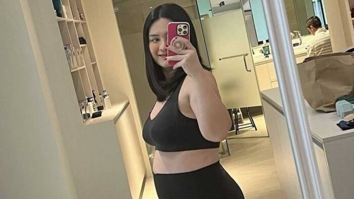 Pauleen Luna proudly shows off her baby bump in a mirror selfie