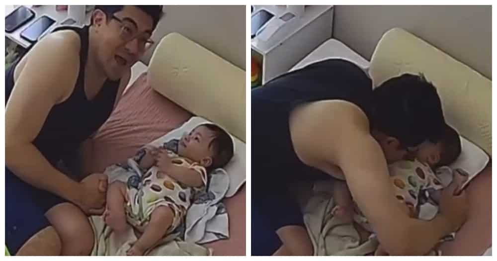 Luis Manzano shows “negotiations” with baby Rosie before leaving for work @luismanzano