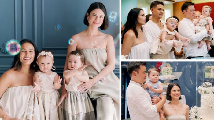 Bianca King posts pics from her & Iza Calzado’s respective babies’ baptism, early b-day celebration