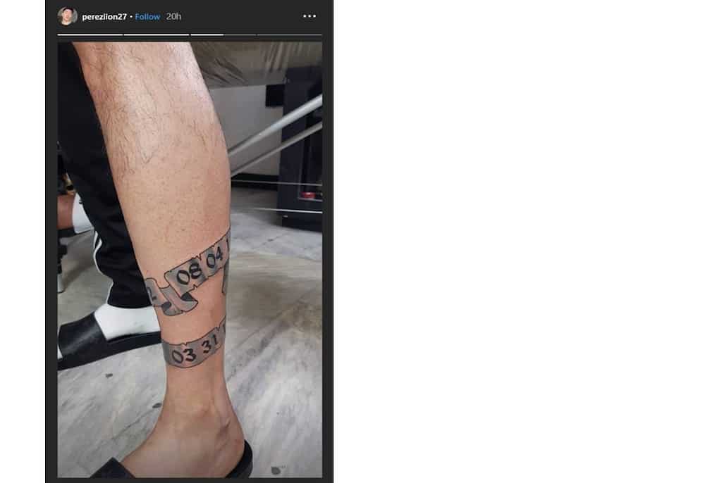 Netizens react after noticing that Vice Ganda’s birth date is tattooed on Ion Perez’ leg