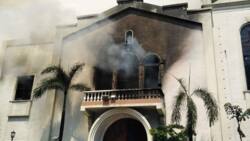Fire hits well-known Sto. Niño Church in Pandacan, Manila; third alarm raised