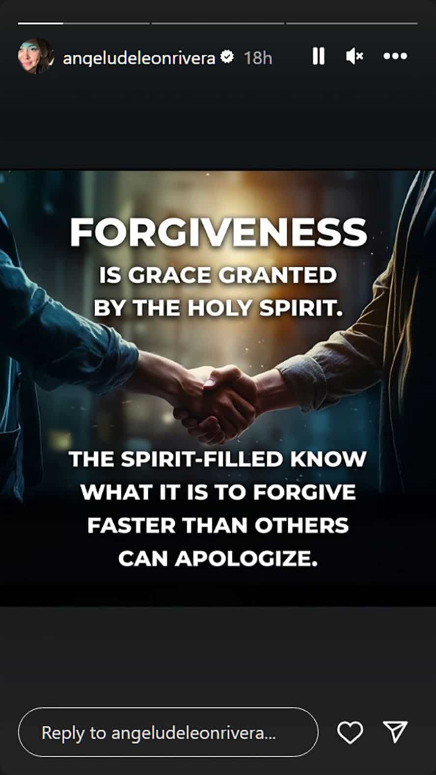 Angelu De Leon, nag-post ng quote ukol pagpapatawad: “Forgive faster than others can apologize”