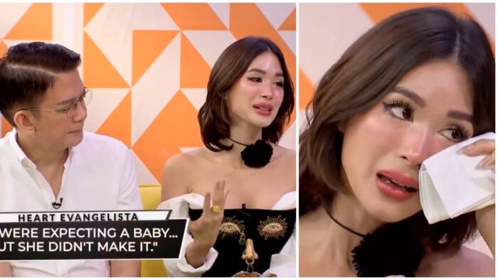 Heart Evangelista cries as she reveals: “We were expecting a baby”