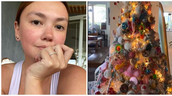 Angelica Panganiban shows glimpse of her baby-themed Christmas tree