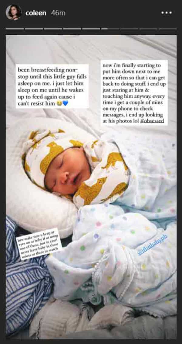 Coleen Garcia experiences first mommy-scare with Baby Amira