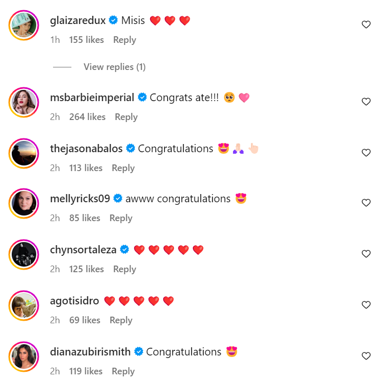 Celebrities react to Angelica Panganiban, Gregg Homan’s wedding: “Congratulations”