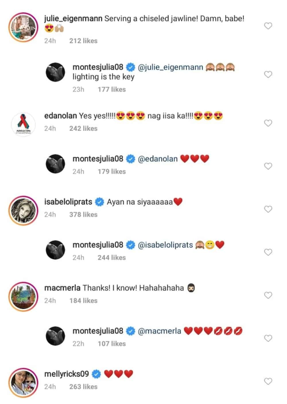 Angel Locsin, Bea Alonzo gush over Julia Montes viral photo