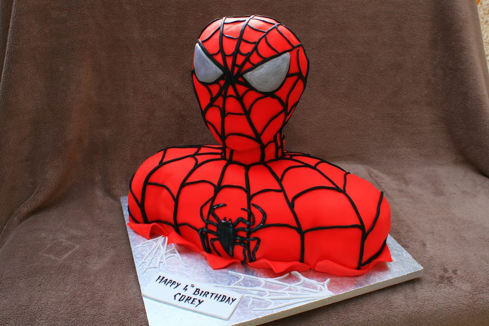 Spiderman cake design Spiderman cake design
