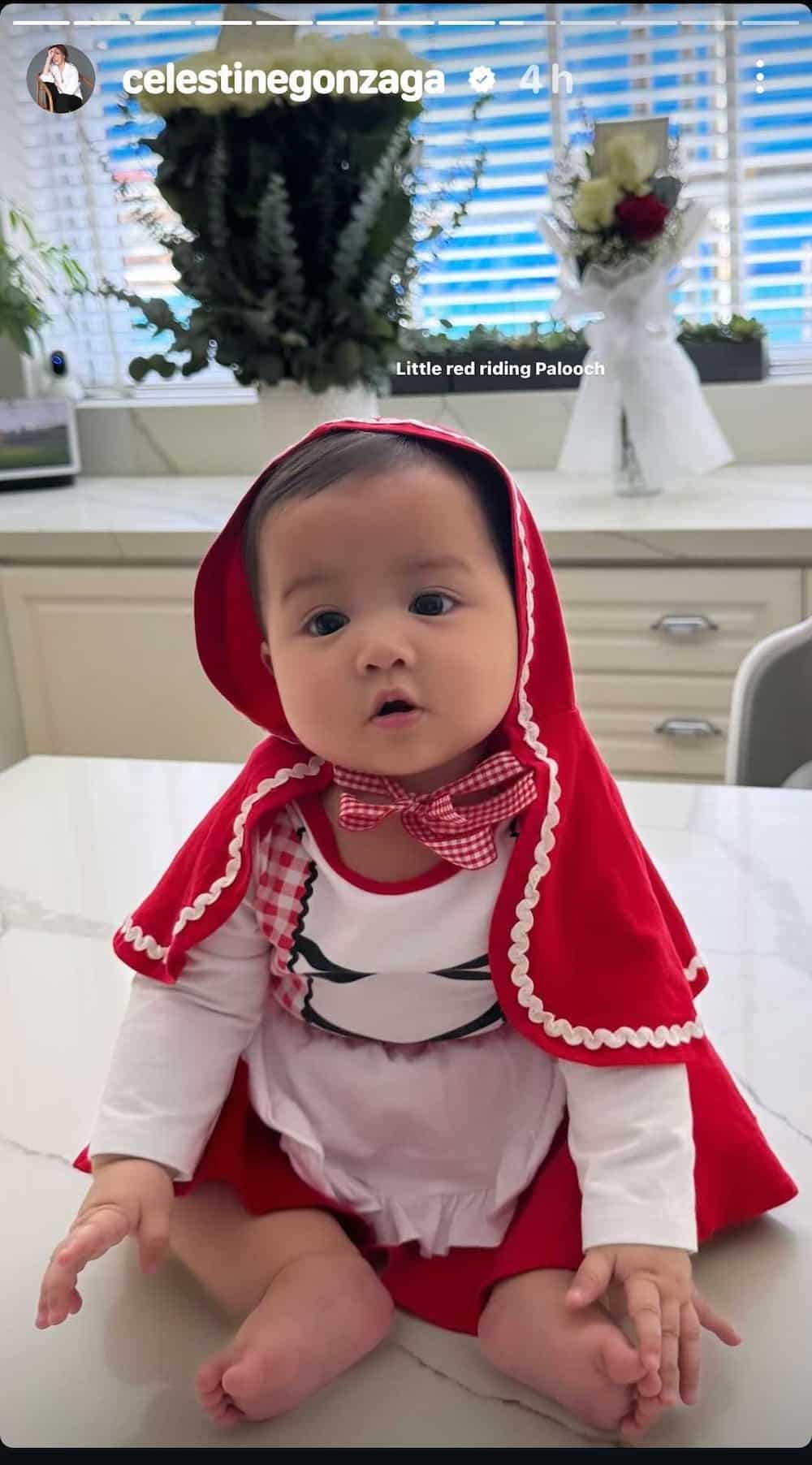 Toni Gonzaga shares cute snap of daughter Polly dressed as Little Red Riding Hood