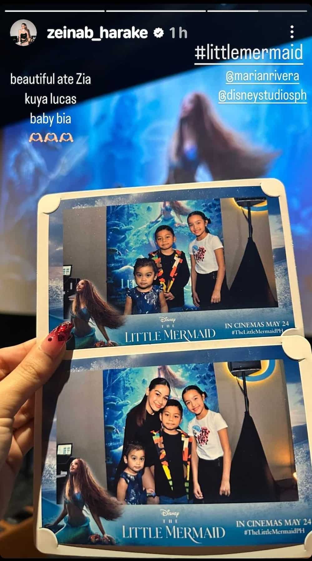 Zeinab Harake and kids' adorable snaps with Marian Rivera and Zia Dantes go viral Zeinab Harake and kids' adorable snaps with Marian Rivera and Zia Dantes go viral
