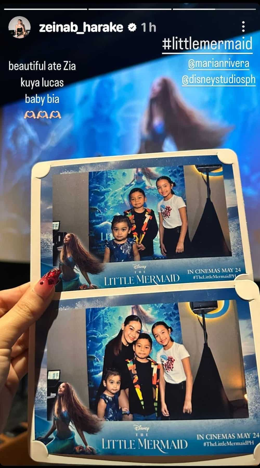 Zeinab Harake and kids' adorable snaps with Marian Rivera and Zia Dantes go viral