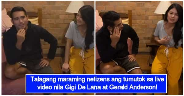 Facebook Live Of Gigi De Lana And Gerald Anderson Promoting Their Upcoming Series Now Viral 4647