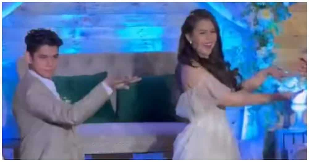 Newlyweds na todo hataw sa kanilang special number, kinagiliwan ng netizens