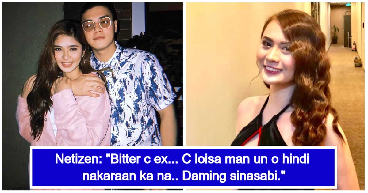 Ronnie Alontes Rumored Ex Gf Allegedly Lambasts Loisa Andalio Over