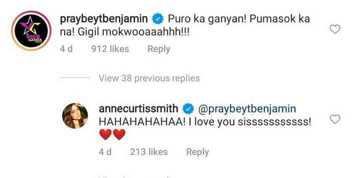 Vice Ganda hilariously reacts to Anne Curtis' video: "Pumasok ka na"