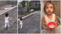 Netizens, kinagiliwan ang pagtakbo ni Baby Tili para makabili ng taho