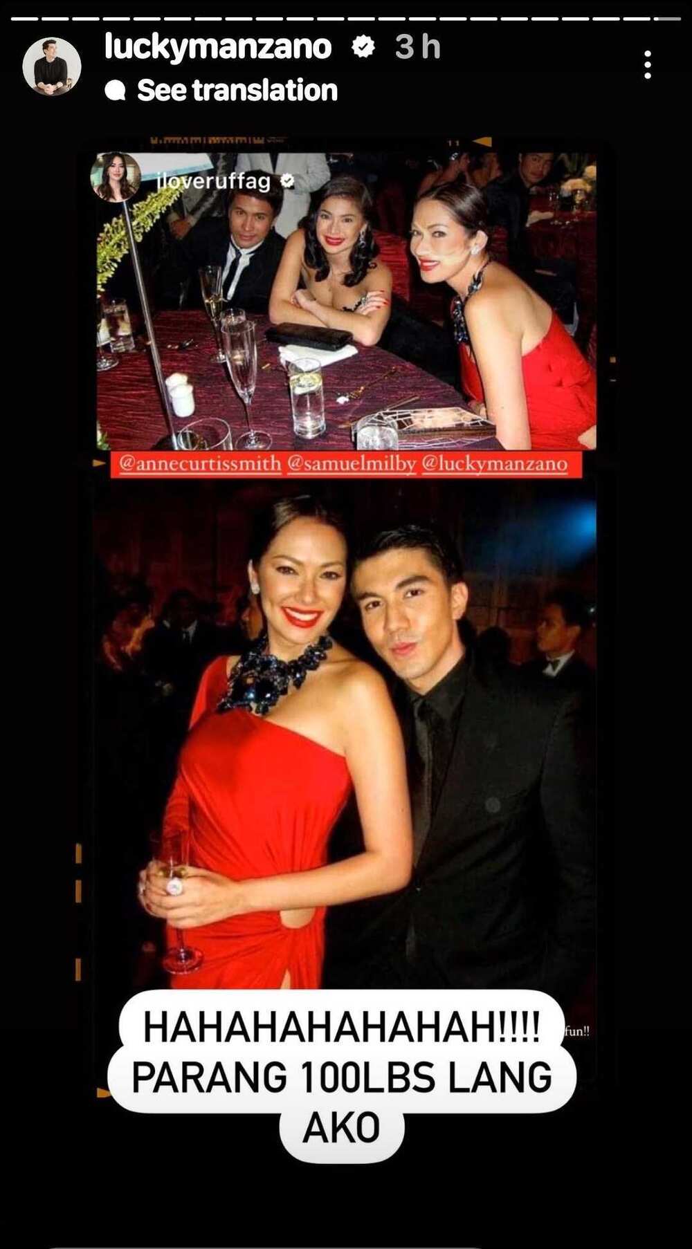Luis Manzano, natawa sa throwback pic na ibinahagi ni Ruffa Gutierrez Luis Manzano, natawa sa throwback pic na ibinahagi ni Ruffa Gutierrez
