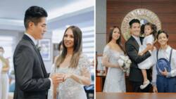 Aubrey Miles, Troy Montero share glimpses of their civil wedding ceremony