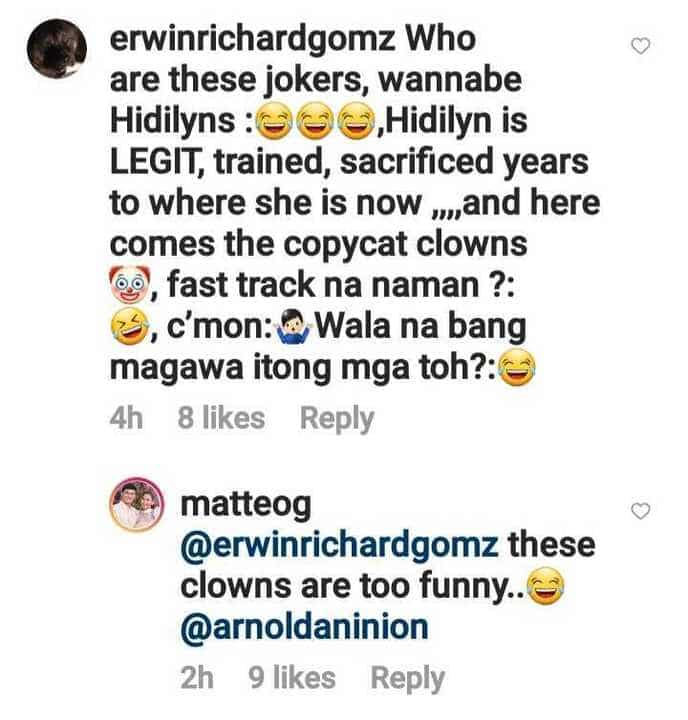 Matteo Guidicelli laughs off basher who called him “copycat clowns” of Hidilyn Diaz