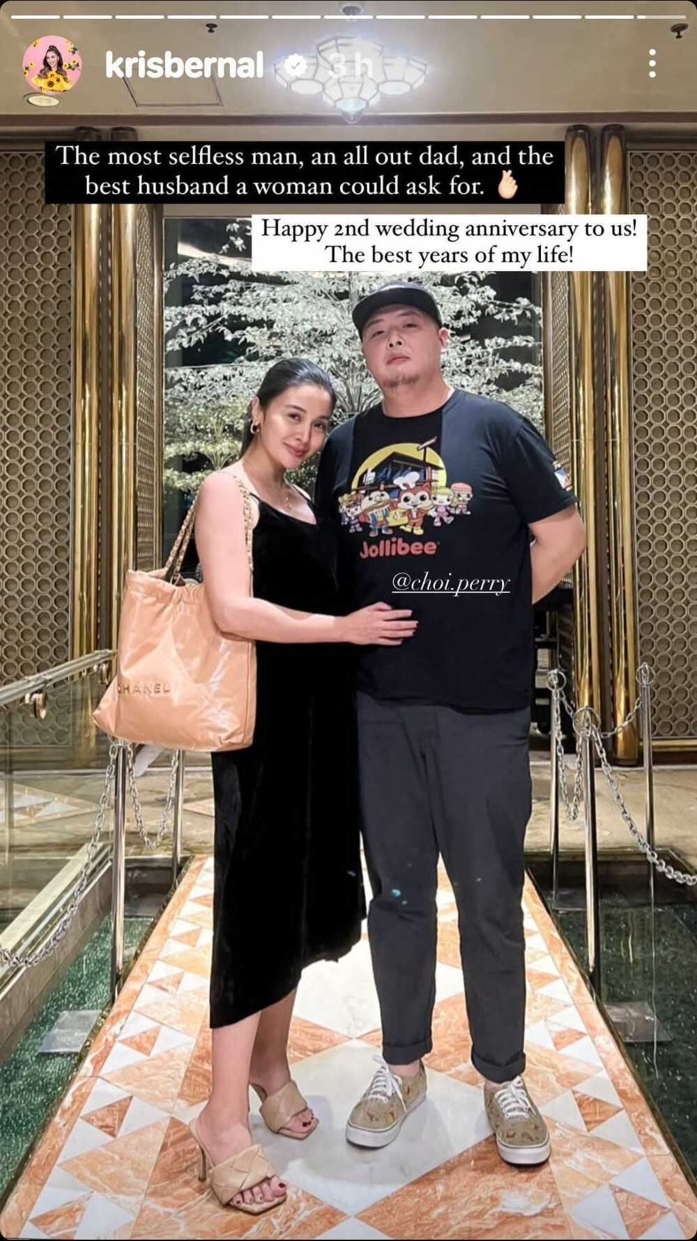 Kris Bernal pens sweet post as she and Perry Choi celebrate 2nd wedding anniversary Kris Bernal pens sweet post as she and Perry Choi celebrate 2nd wedding anniversary