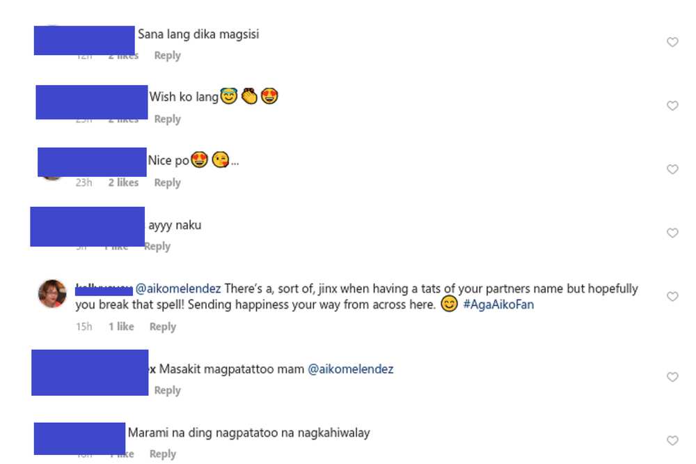 Aiko Melendez, may sagot sa mga nega comments sa pagpapa-tattoo niya sa pangalan ng nobyo