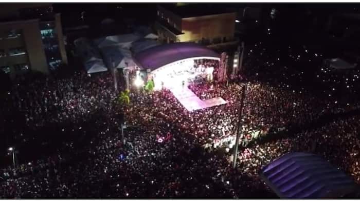 Ogie Diaz sa crowd estimate ng "Quezon is Pink" rally: "Grabe yung mga tao! Umabot ng 80k!"