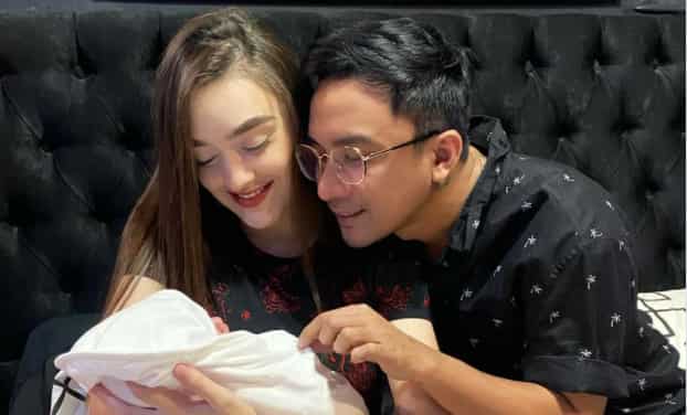 Jomar Lovena, binahagi ang video na "face reveal" ng anak niyang si Baby Sety
