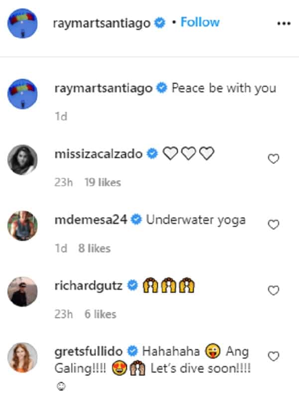 Raymart Santiago posts about peace after getting bashed by Claudine Barretto