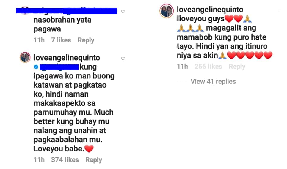Angeline Quinto’s enhancements get bashed anew; singer calmly responds