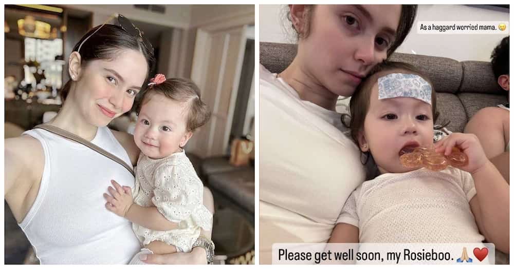 Jessy Mendiola posts selfie with Baby Rosie: "As a haggard worried mama"