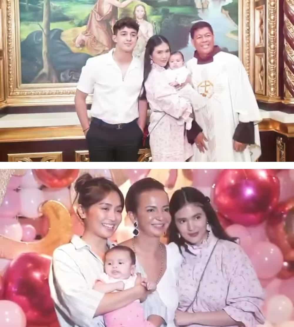 Sofia Andres’ baby Zoe gets baptized; Kathryn Bernardo attends event